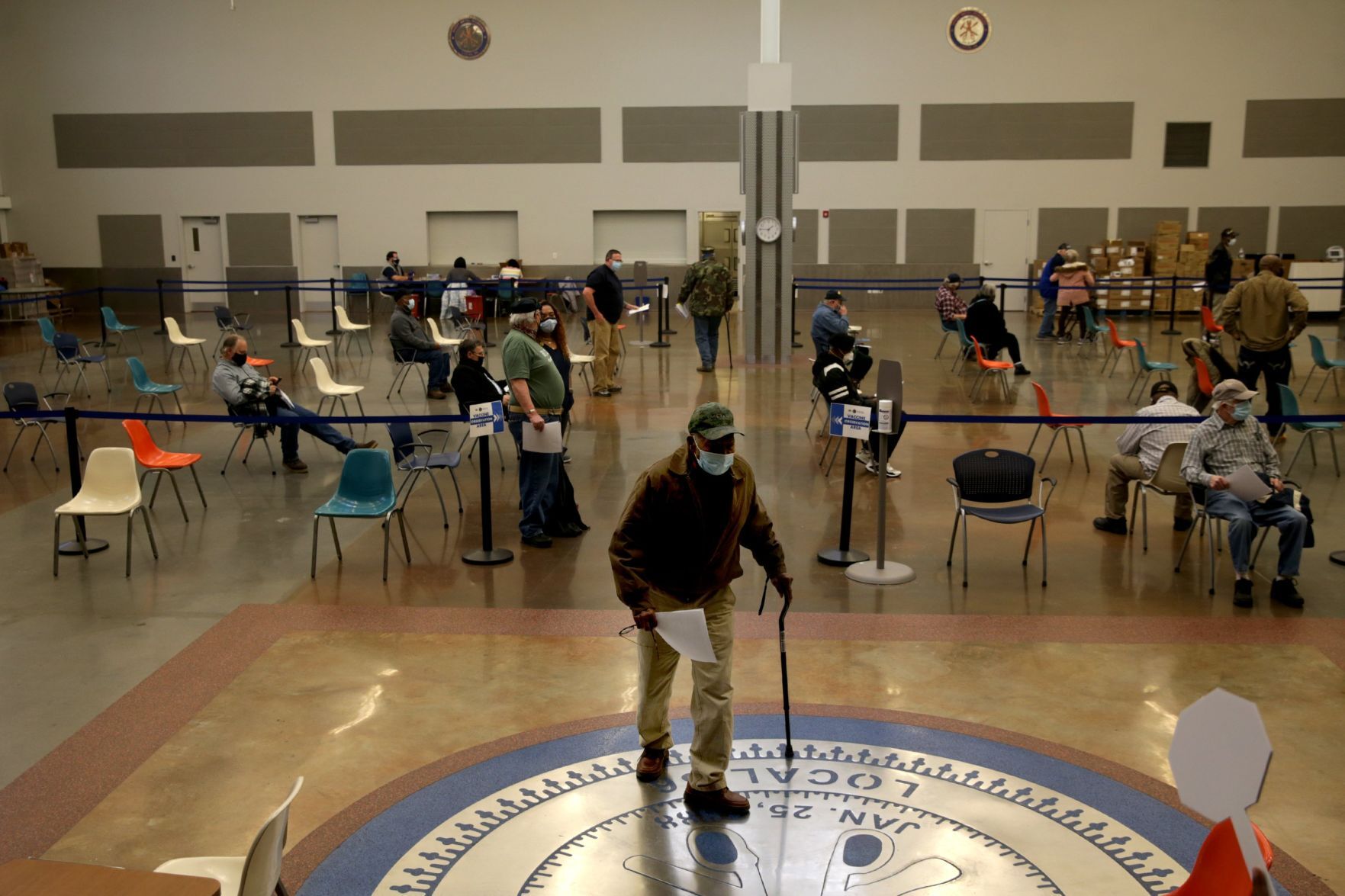 VA vaccinates more than 325 veterans on Sunday